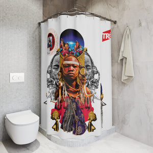 Polyester Shower Curtain, Holy Grail